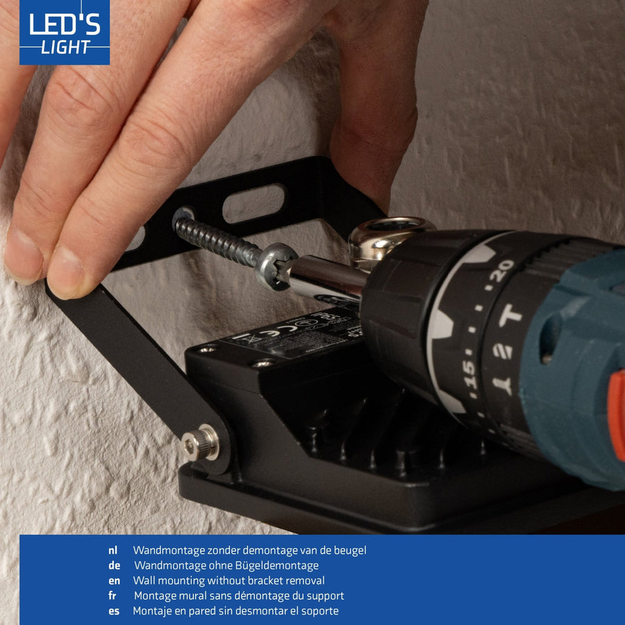 LED's Light Buitenlamp schijnwerper 1400 - voor binnen en buiten - 10W Schijnwerpers led.gl