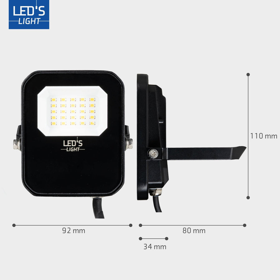LED's Light Buitenlamp schijnwerper 1400 - voor binnen en buiten - 10W Schijnwerpers led.gl