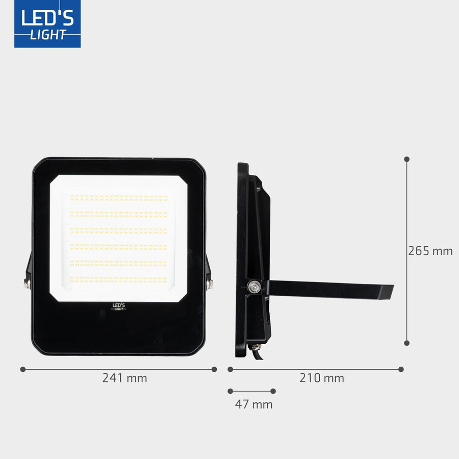LED's Light Buitenlamp schijnwerper floodlight 14000lm - voor binnen en buiten - 100W Schijnwerpers led.gl