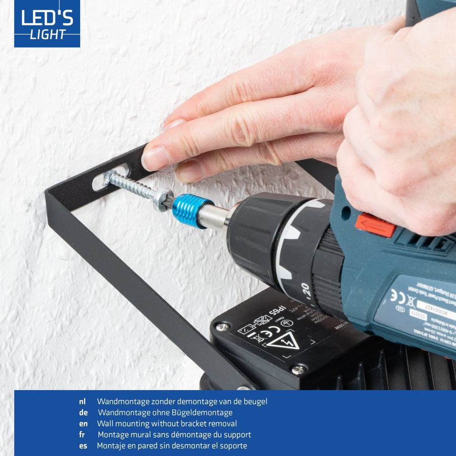 LED's Light Buitenlamp schijnwerper floodlight 14000lm - voor binnen en buiten - 100W Schijnwerpers led.gl