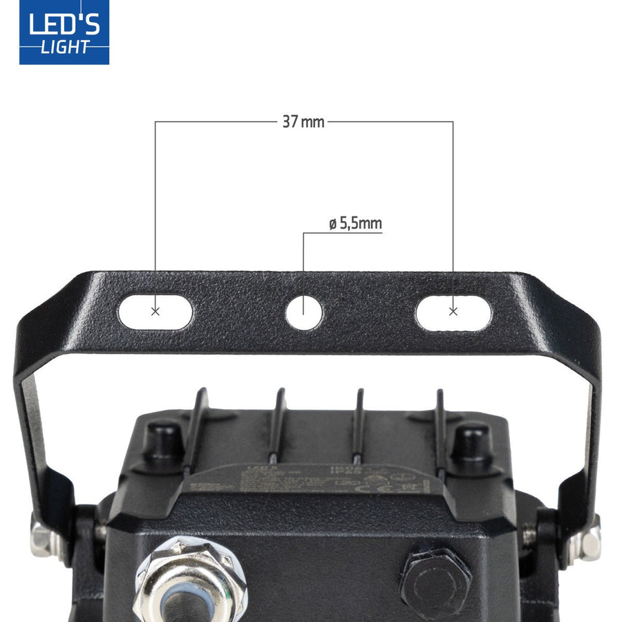 LED's Light Buitenlamp schijnwerper 2800 - voor binnen en buiten - 20W Schijnwerpers led.gl