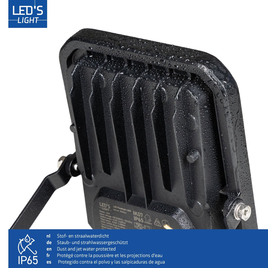 LED's Light Buitenlamp schijnwerper 4200 - voor binnen en buiten - 30W Schijnwerpers led.gl