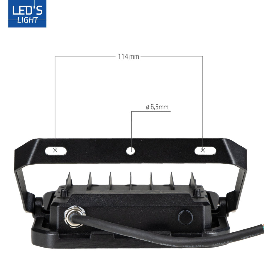 LED's Light Buitenlamp schijnwerper floodlight 7000lm - voor binnen en buiten - 50W Schijnwerpers led.gl