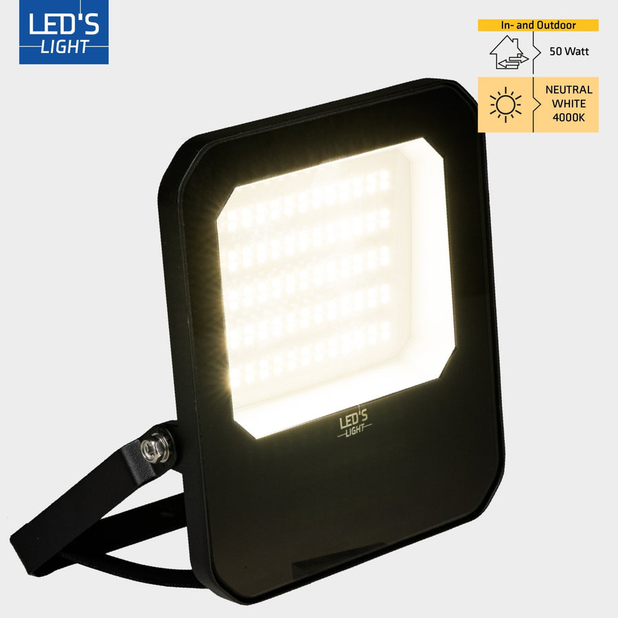 LED's Light Buitenlamp schijnwerper floodlight 7000lm - voor binnen en buiten - 50W Schijnwerpers led.gl