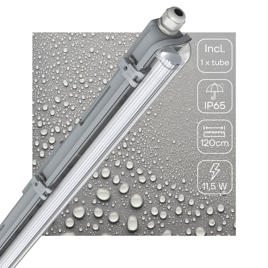 LED's Light Complete LED TL lamp met LED buis 120 cm - Binnen en buiten - 2130 lm - 1x11,5W - 4000K - High Efficiency - Energie Label B TL verlichting led.gl