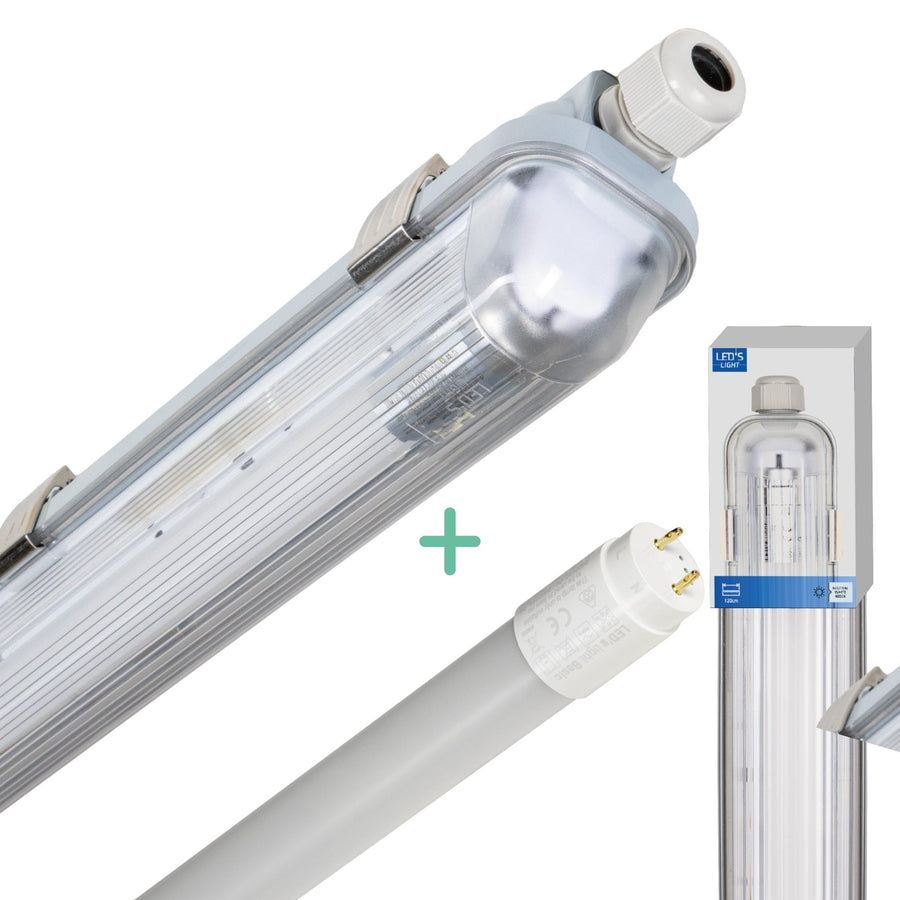 LED's Light Complete LED TL lamp met LED buis 120 cm - Binnen en buiten - 2130 lm - 1x11,5W - 4000K - High Efficiency - Energie Label B TL verlichting led.gl