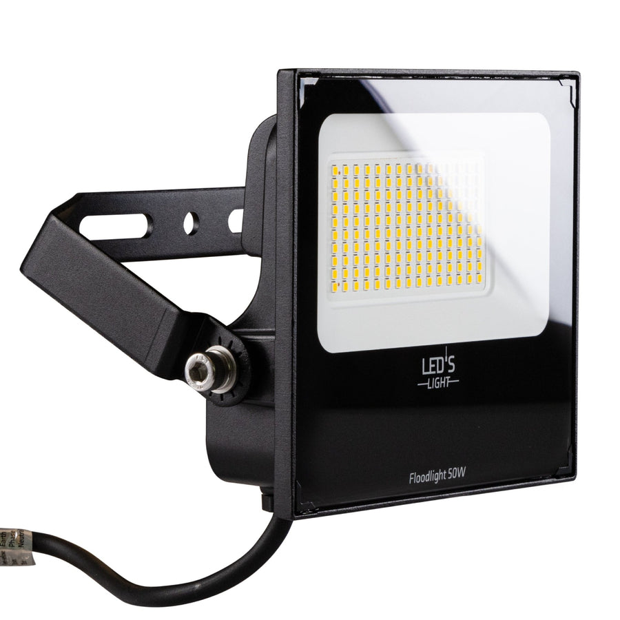 LED's Light Floodlight 8000 - Waterbestendig en Kantelbaar - 50W Schijnwerpers led.gl