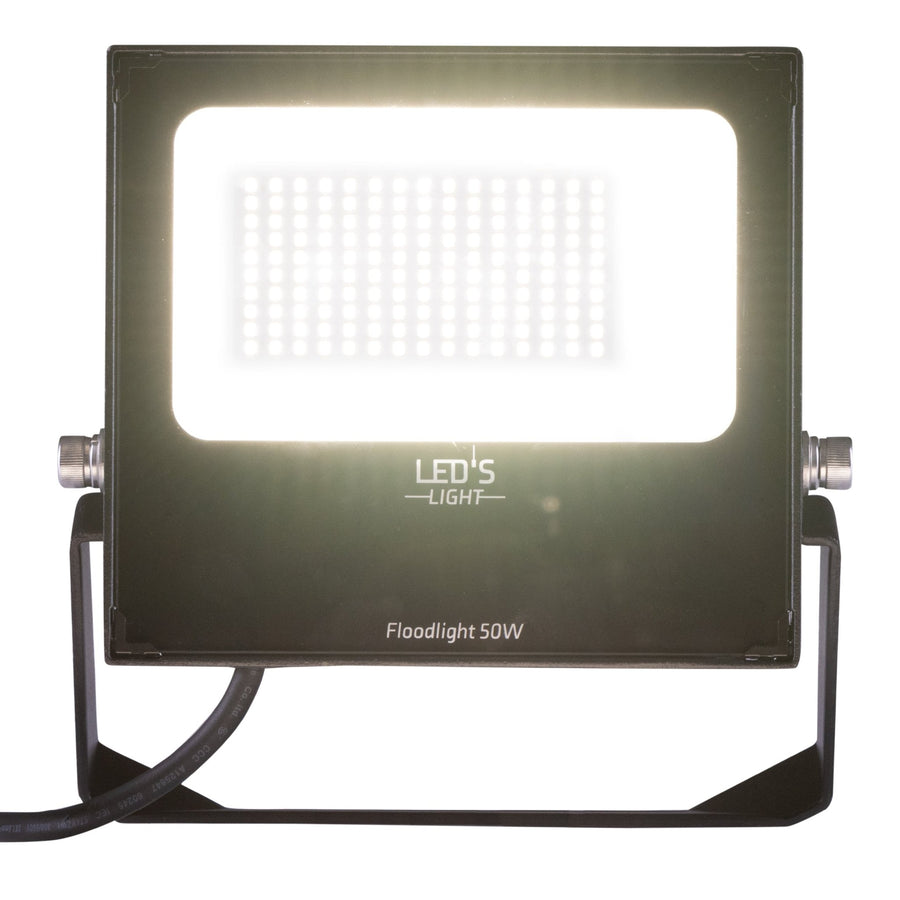 LED's Light Floodlight 8000 - Waterbestendig en Kantelbaar - 50W Schijnwerpers led.gl
