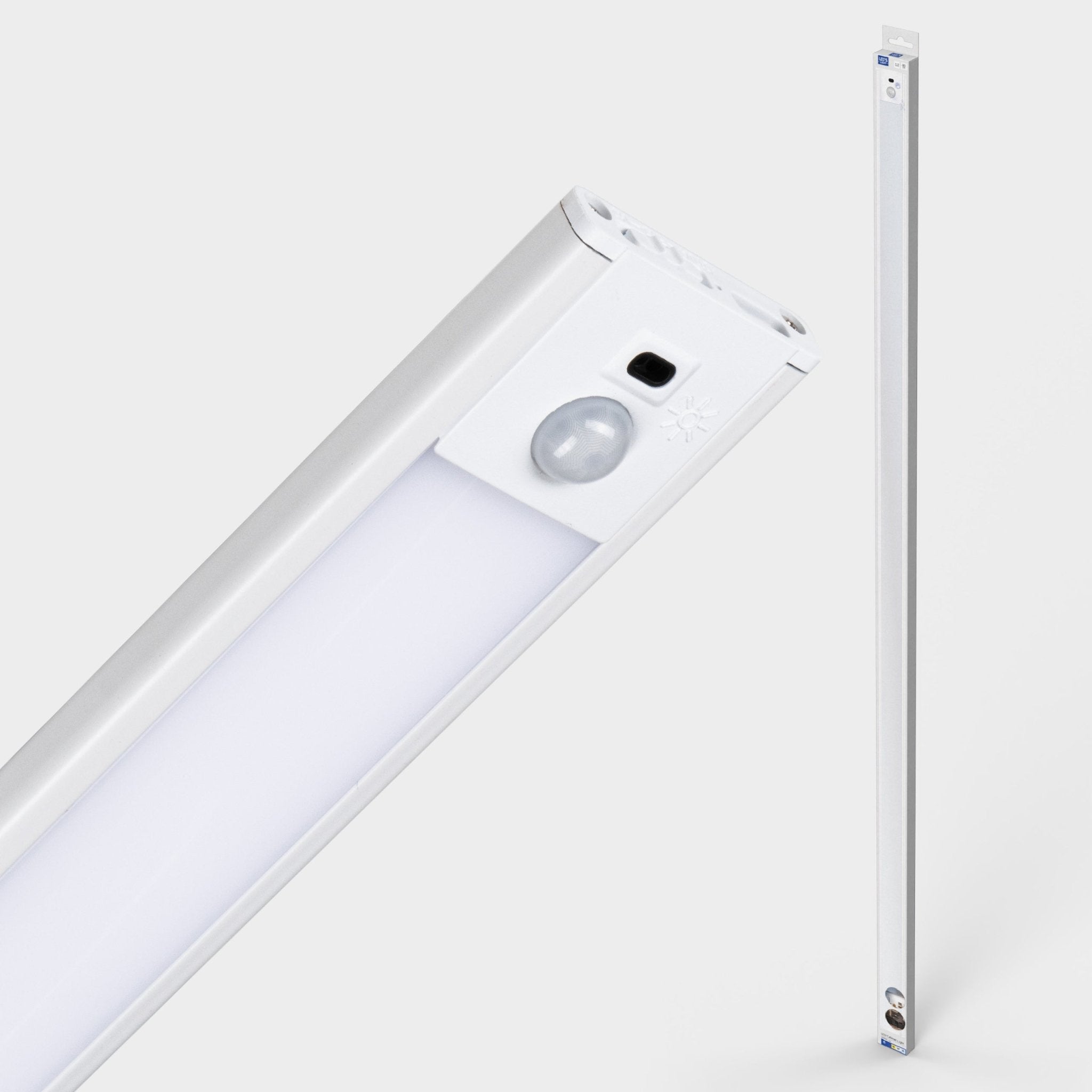 LED's Light Kastverlichting met sensor 80 cm - Oplaadbaar en draadloos - zwaai- en bewegingssensor - wit Kastverlichting led.gl
