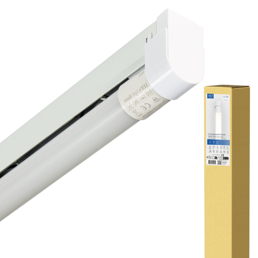 LED's Light LED licht balk 120 cm voor binnen - Armatuur inclusief LED TL buis - 1900 lm TL verlichting led.gl