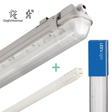 LED's Light LED TL armatuur met sensor 120 cm - Bewegingssensor en nachtsensor - Waterdicht - 2100 lm TL verlichting led.gl