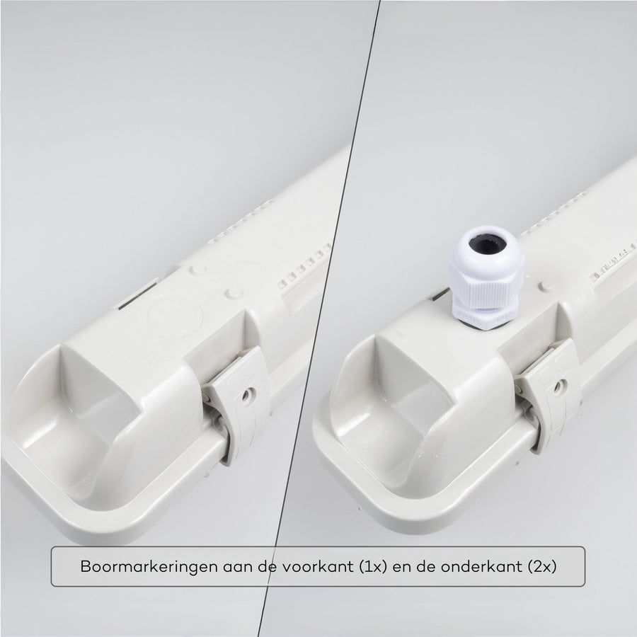 LED's Light LED TL armatuur met sensor 120 cm - Bewegingssensor en nachtsensor - Waterdicht - 2100 lm TL verlichting led.gl