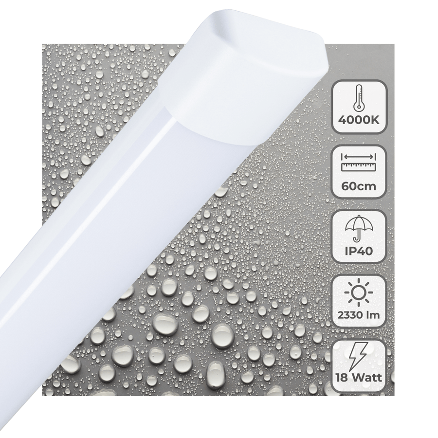 LED's Light LED Batten armatuur lamp 60 cm voor binnen - Complete LED erlichting - 2330 lm TL verlichting led.gl