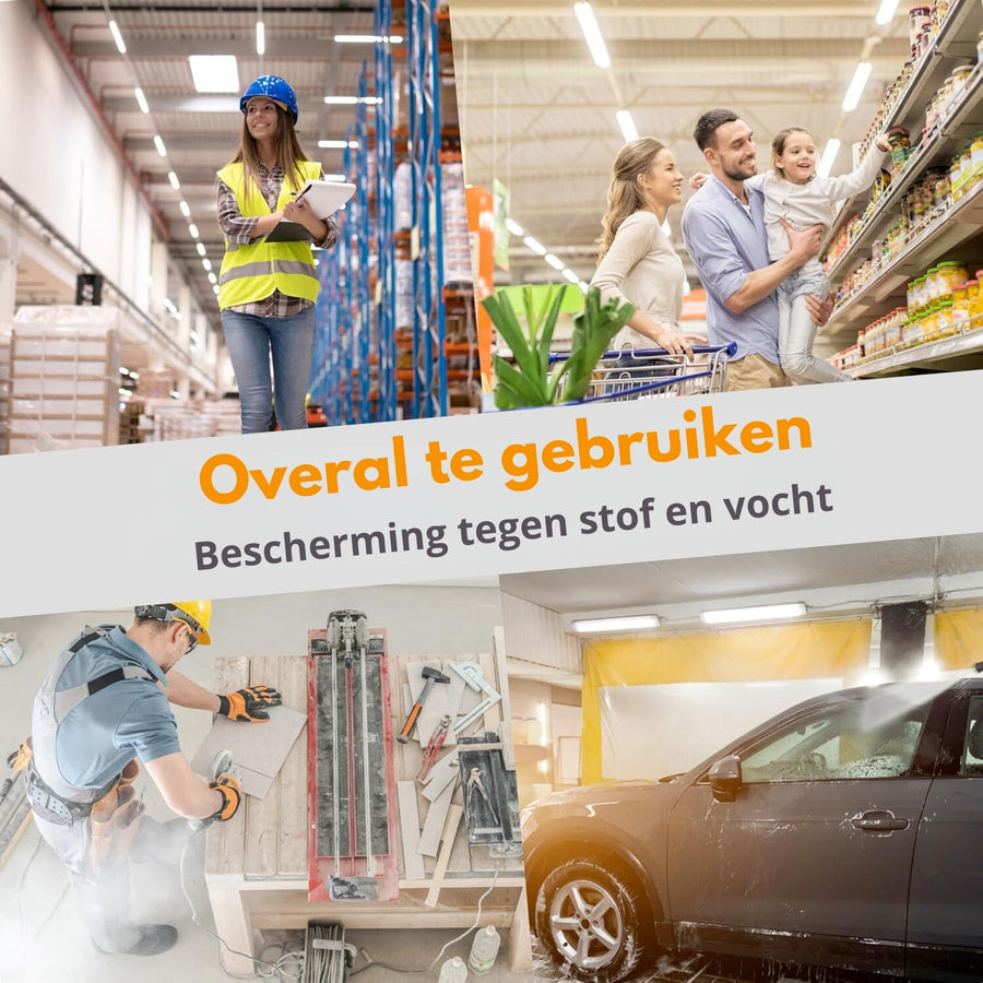 LED's Light LED TL lamp compleet - 36W, 120cm, 4320lm 4000K - IP65 IK08 - Koppelbaar TL verlichting led.gl