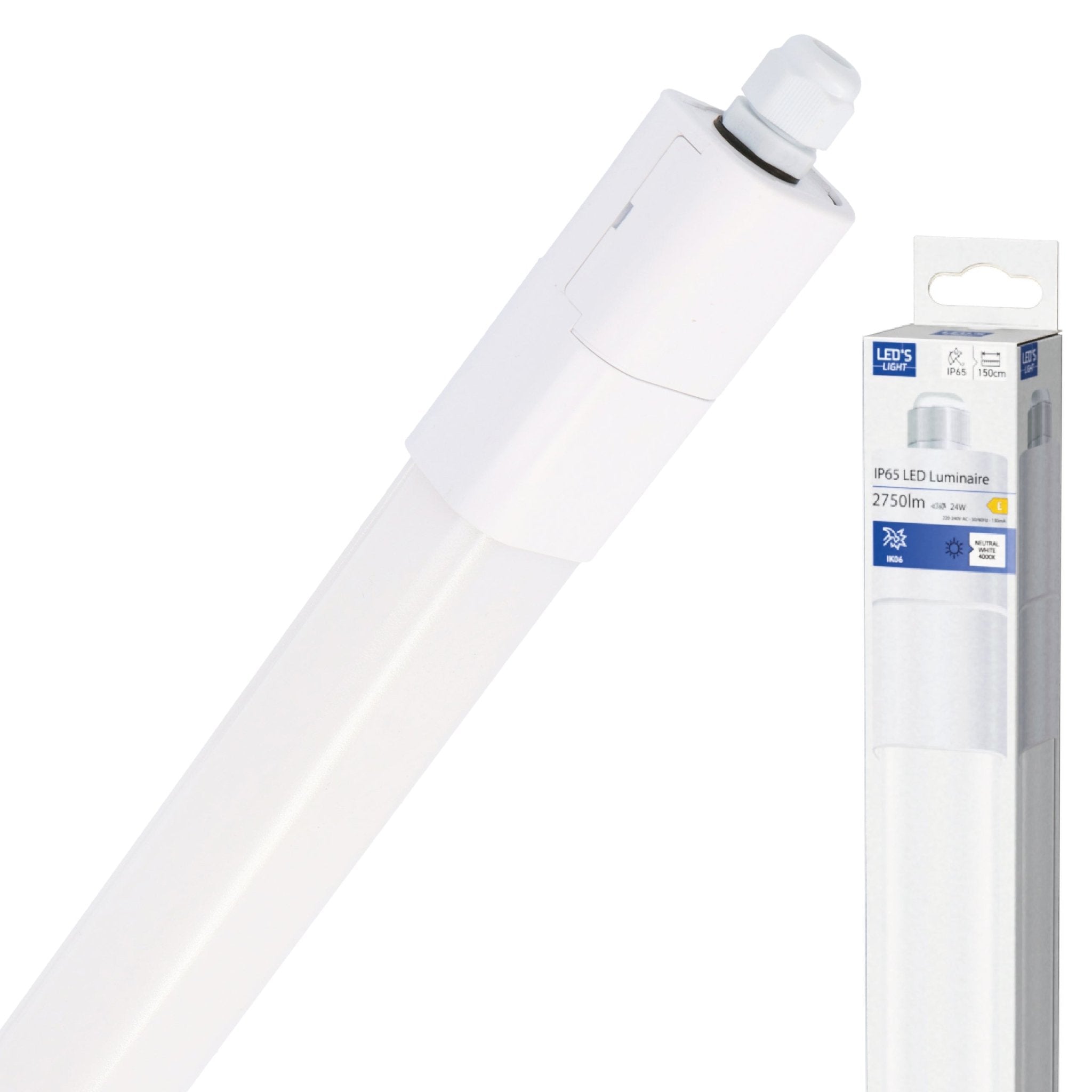 LED's Light LED TL verlichting compleet 150 cm - Geschikt voor buiten en binnen - 2750 lm TL verlichting led.gl