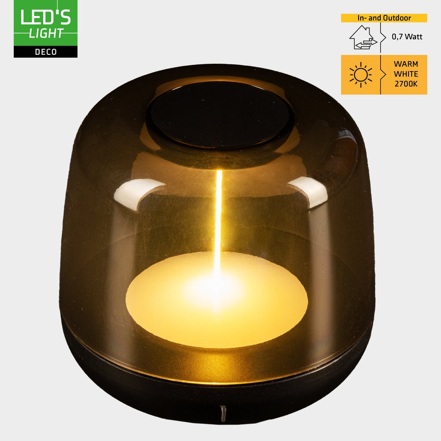 LED's Light Oplaadbare tafellamp op accu - lichtspiraal - Binnen & Buiten - RGBW Tafellampenen led.gl