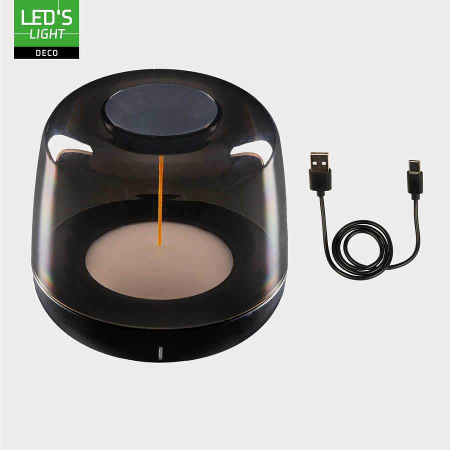 LED's Light Oplaadbare tafellamp op accu - lichtspiraal - Binnen & Buiten - RGBW Tafellampenen led.gl