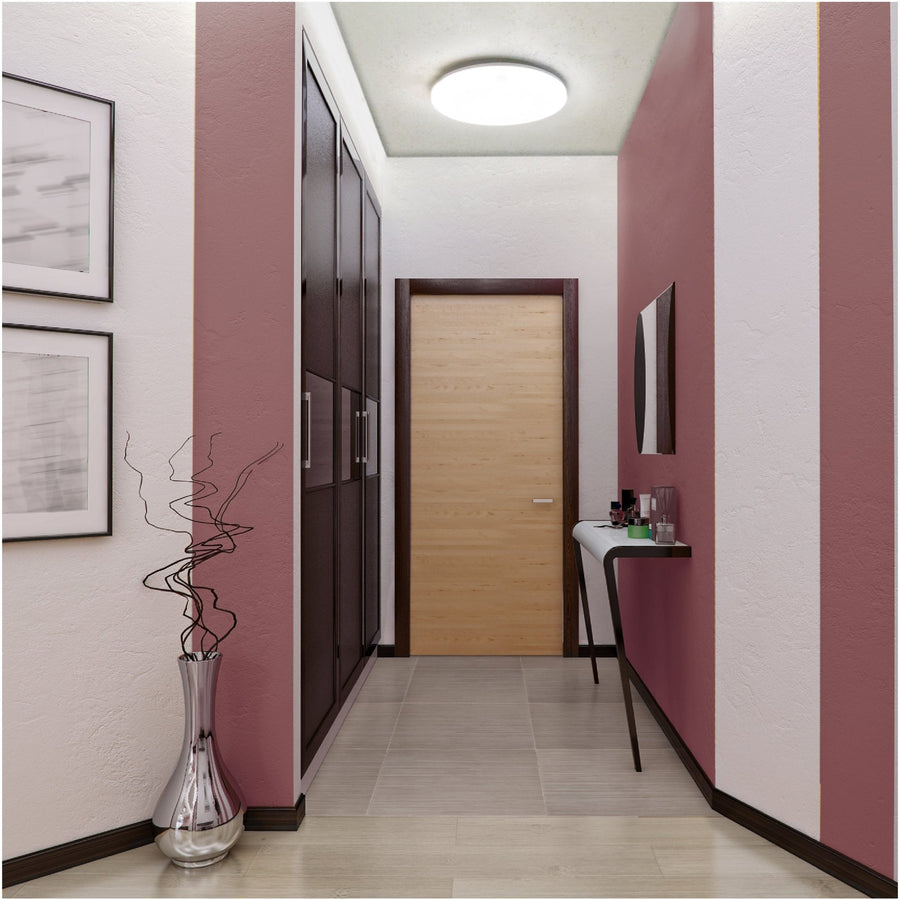 LED's Light Plafondlamp 30 cm - dimbaar in 6 standen - Alle binnenruimtes - IP54 Plafondlampen led.gl
