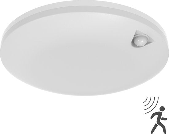 LED's light Plafondlamp met bewegingssensor en schemersensor - dimbaar in 6 standen - IP54 - 30 cm Plafondlampen led.gl