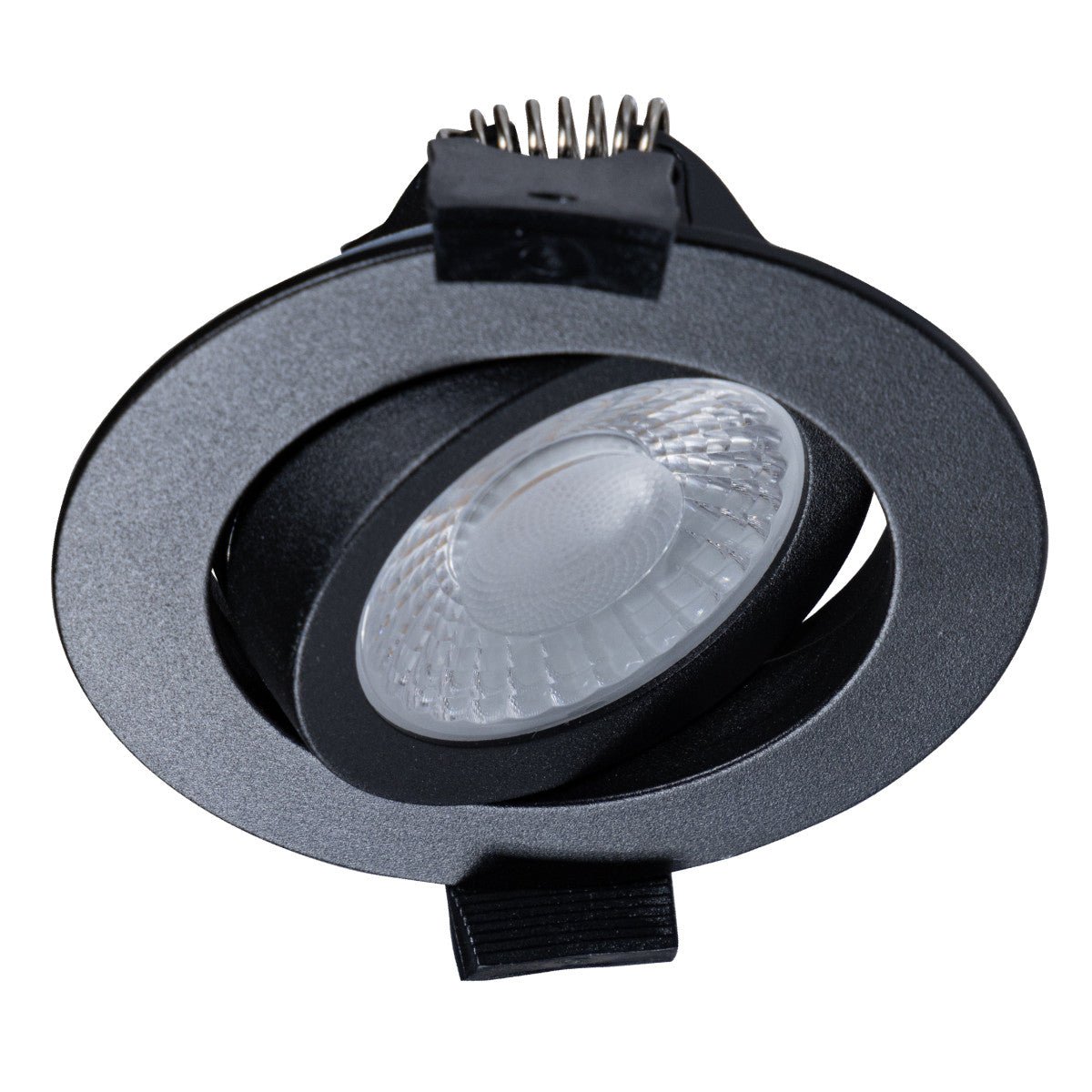 LED's Light PRO - 3 PACK - downlight inbouwspot Ø 68mm - Kantelbaar - Spatwaterdicht - Dim to Warm - Zwart led.gl