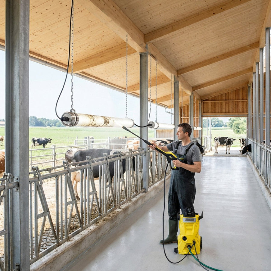 LED's Light Pro FarmPro LED TL armatuur 150 cm - Agrarische LED TL verlichting - Ammoniak- en waterbestendig - IP69K - IP67 - D Mark TL verlichting led.gl