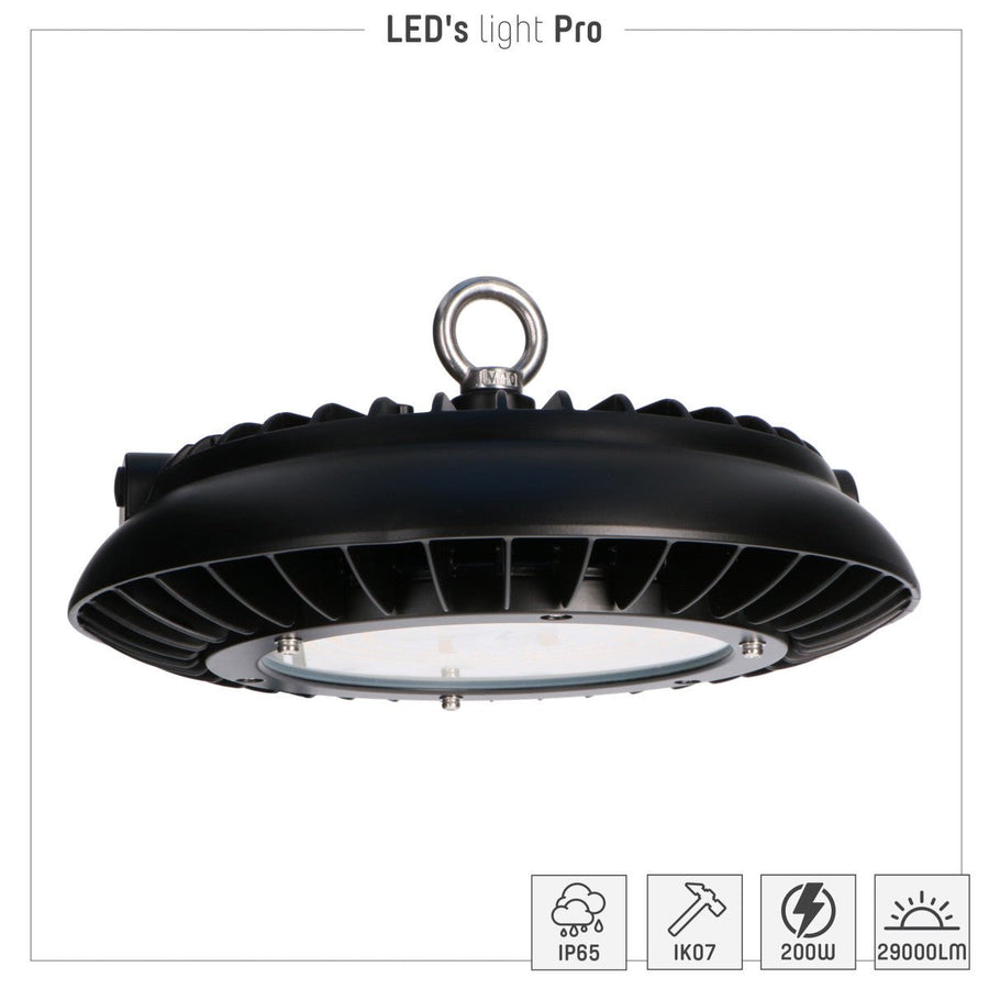 LED's Light pro High Bay - 200W 28000lm 4000K - Cree LED - Dimbaar 1-10V - High bays led.gl