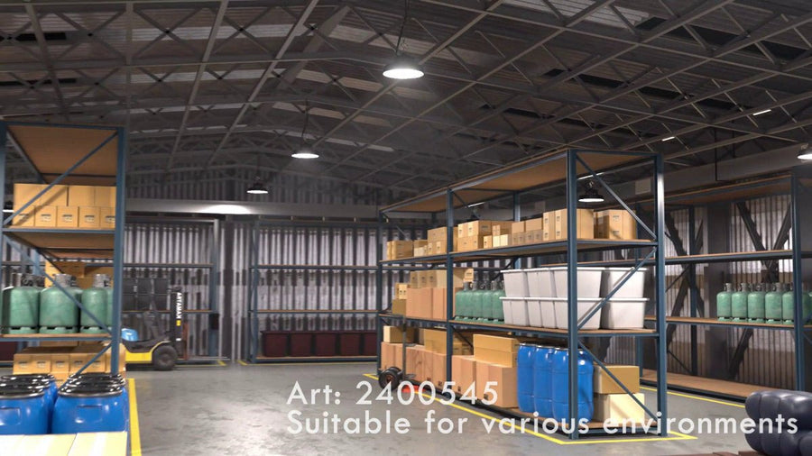 LED's Light pro High Bay - 200W 30000lm powerselect dimbaar CCT 3000K/4000K/5000K - Lumileds LED - Sosen Driver High bays led.gl