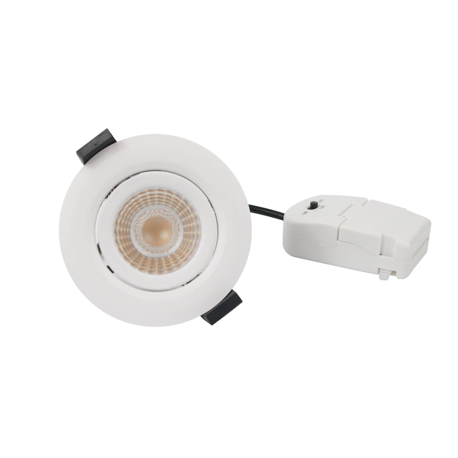 3 PACK - LED's Light PRO Inbouwspot 68 mm - Indoor & Outdoor - 3 lichtkleuren - Dimbaar licht - Wit Inbouwspots led.gl