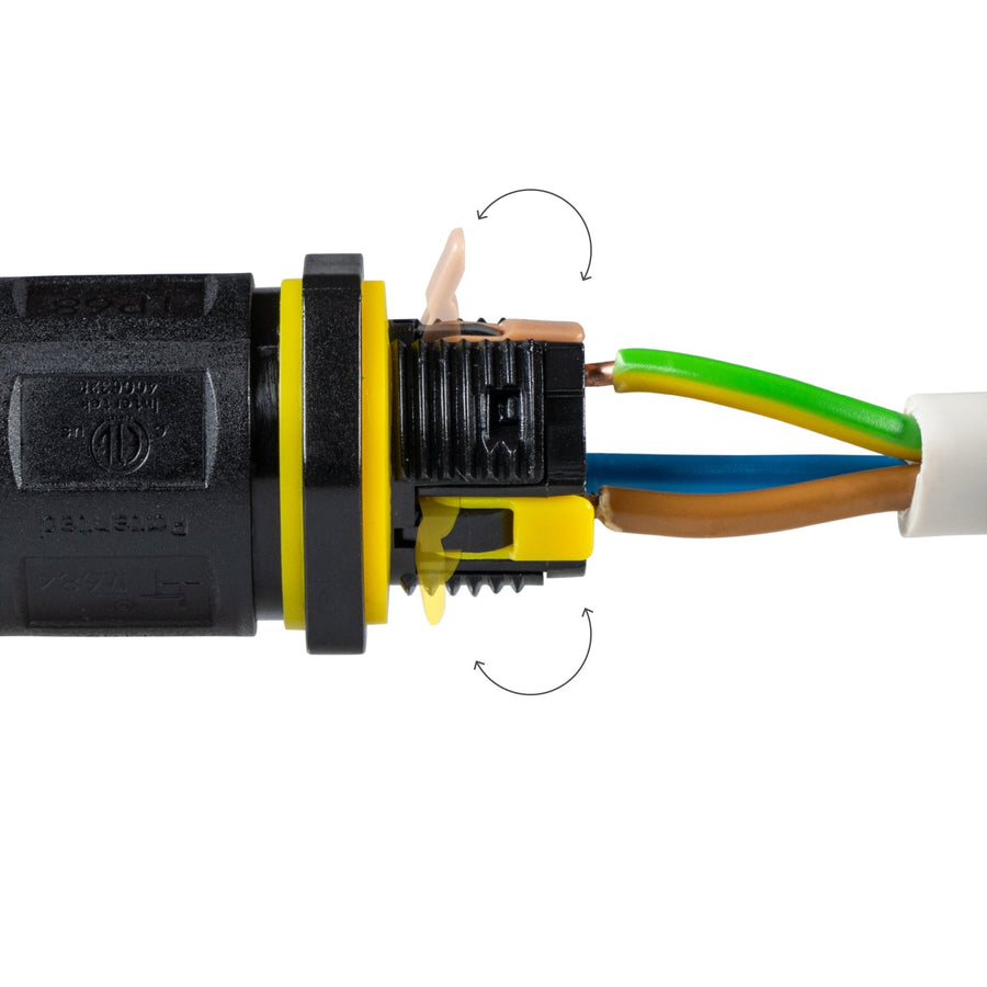 LED's Light Pro Kabeldoos I-connector 3P - IP68 waterdicht - Lasdoos voor kabels van 4 tot 11 mm Kabelverbinders led.gl