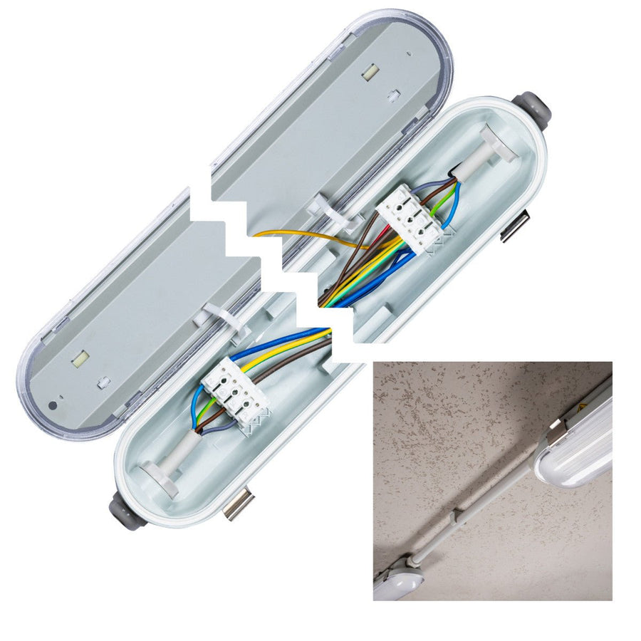 LED's Light PRO Philips LED TL armatuur 150 cm - Met noodaccu - 185lm/w - Energielabel B - 47W 7200lm 4000K led.gl