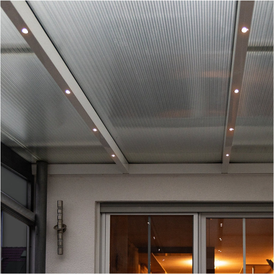 6 PACK - LED's Light PRO mini inbouwspot 3 cm - Voor overkapping, veranda's en inbouwplafonds - Dimbaar - 3 Kleuren plaatjes Inbouwspots led.gl