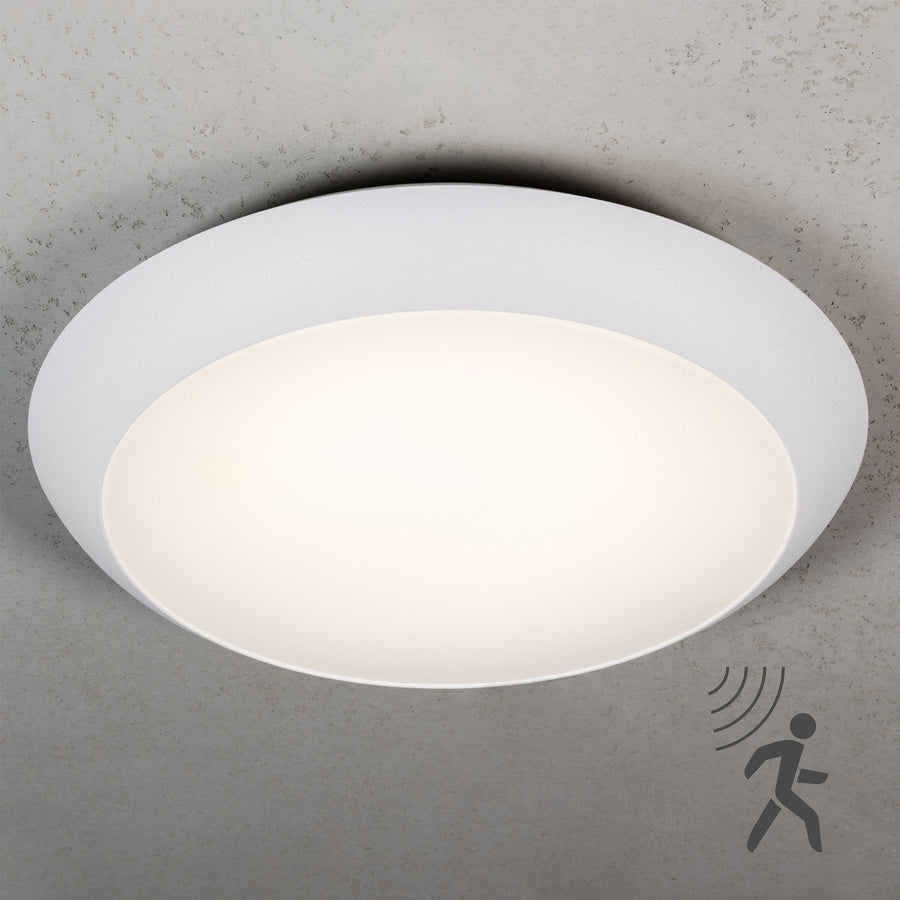 LED's Light Pro Plafondlamp 2050 met sensor - Lichtkleur en lichtsterkte dimbaar - Waterdicht - Ø 30 cm Plafondlampen led.gl