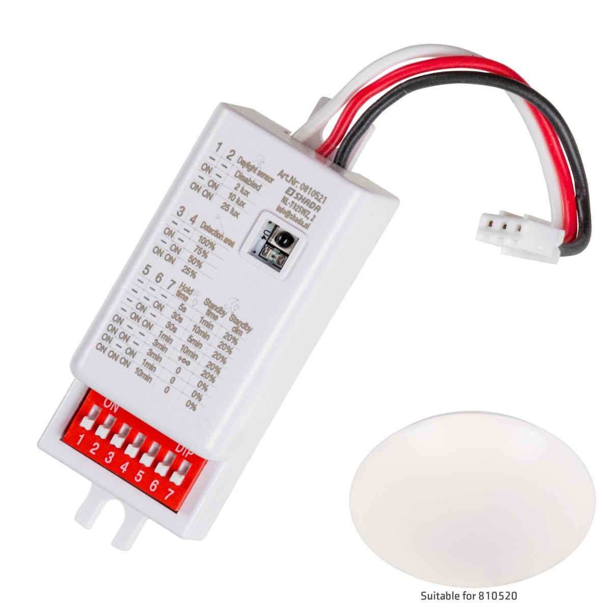 LED's Light Pro Plug & play-sensor voor LED-plafondlamp 0810520 Sensoren led.gl