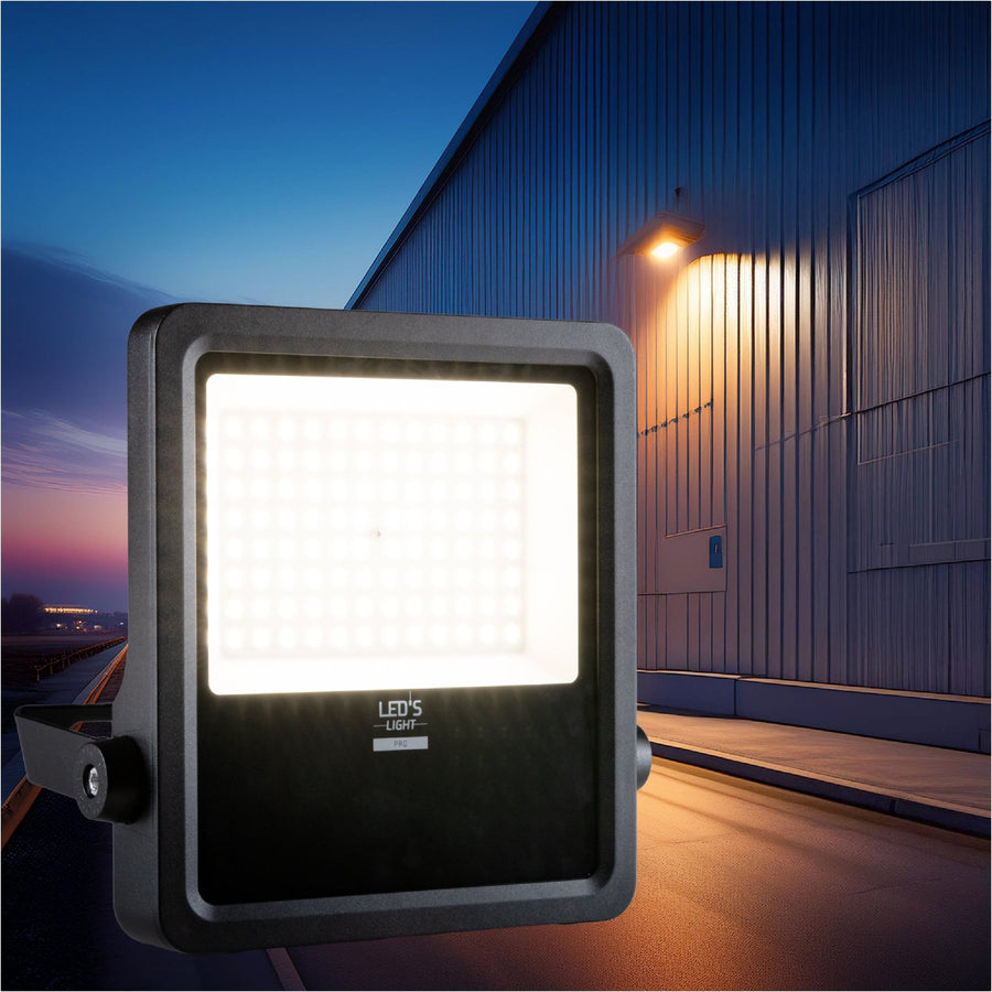 LED's Light Pro Premium Floodlight 12750lm - CCT schakelbaar - Powerselect - 6 lichtstanden - Water en roestbestendig - 100W Schijnwerpers led.gl