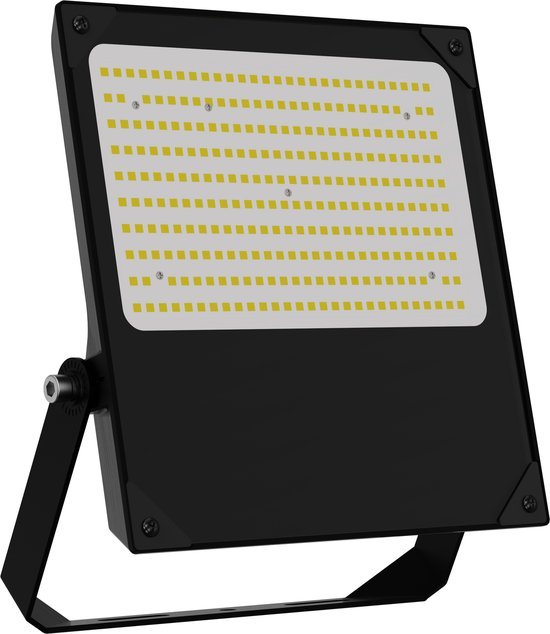 LED's Light Professionele LED Floodlight 37000 - 3 lichtstanden - Waterdicht - 200 watt - daglichtsensor Schijnwerpers led.gl