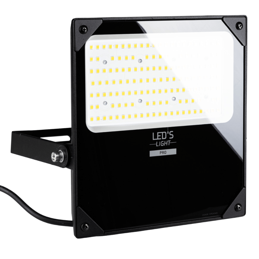 LED's Light pro Professionele LED Schijnwerper 18500 - 3 lichtstanden - Waterdicht - 100 watt - Daglichtsensor Schijnwerpers led.gl