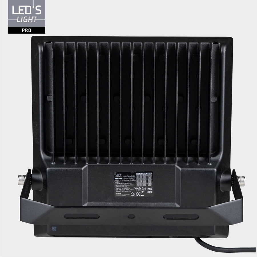 LED's Light pro Professionele LED Schijnwerper 28000 - CCT - Powerselect - 3 lichtstanden - Waterdicht - 200W Schijnwerpers led.gl