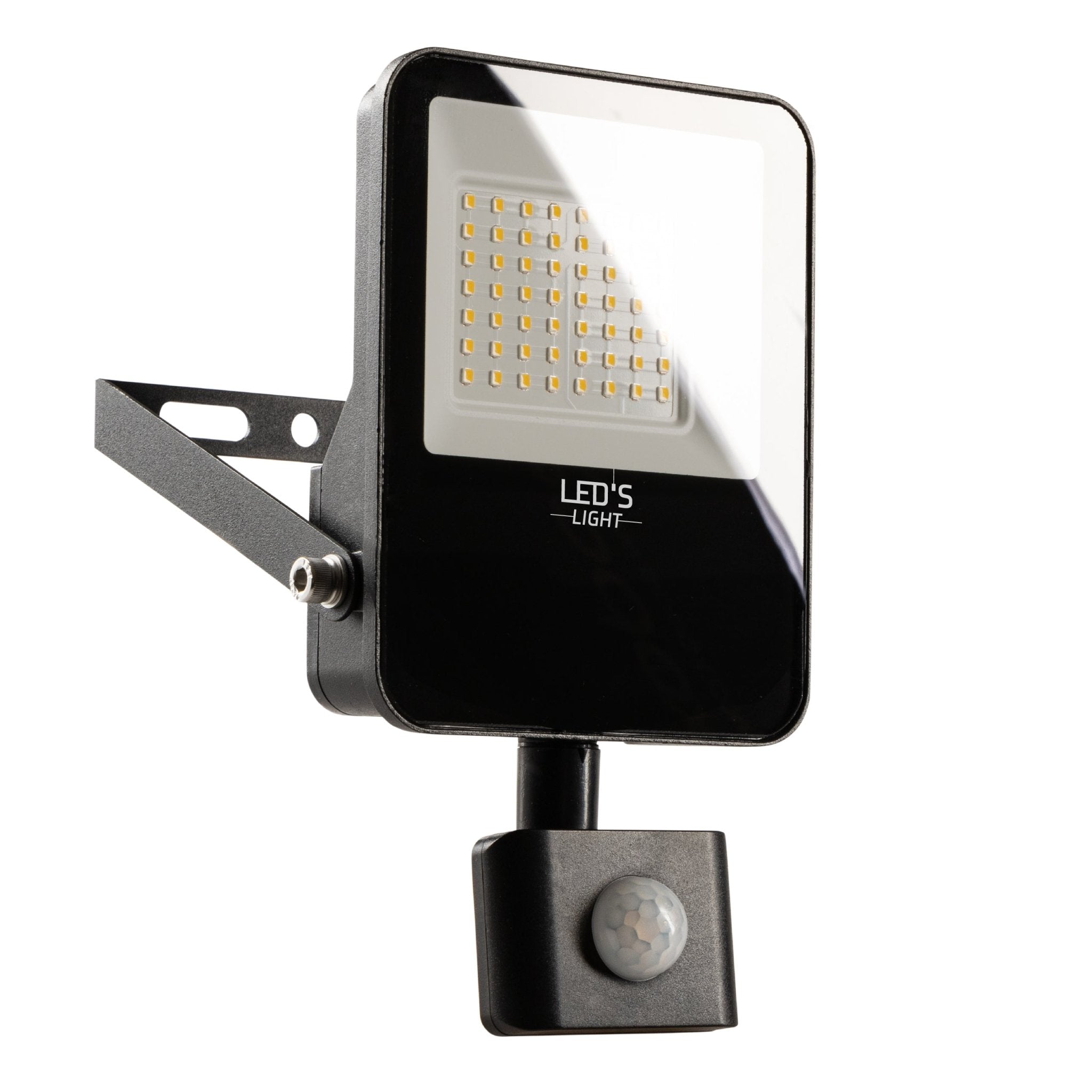 LED's Light Schijnwerper met Bewegingssensor 3600 - Waterdicht & Kantelbaar - 30W Schijnwerpers led.gl