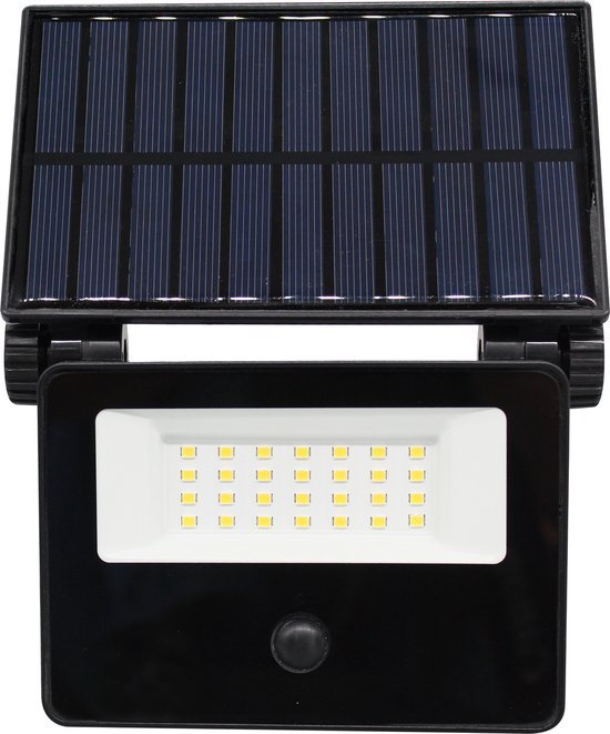LED's Light Solar Schijnwerper met bewegingssensor - Volledig draadloze buitenlamp - Zwart Buitenlampen led.gl