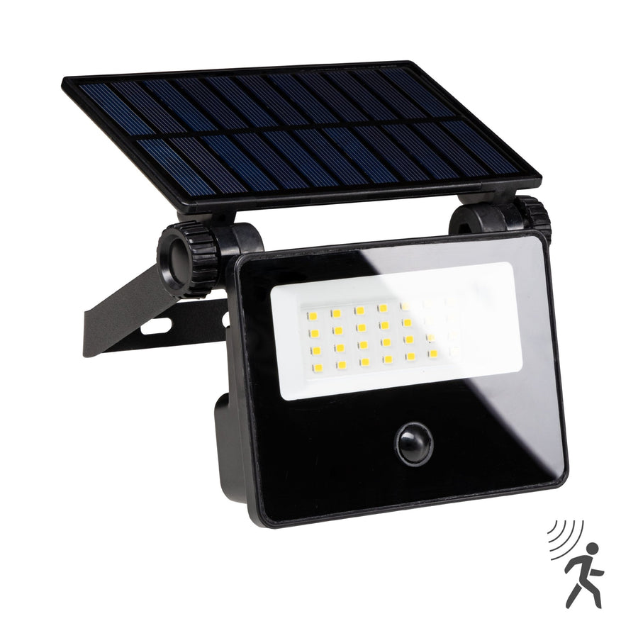 LED's Light Solar Schijnwerper met bewegingssensor - Volledig draadloze buitenlamp - Zwart Buitenlampen led.gl