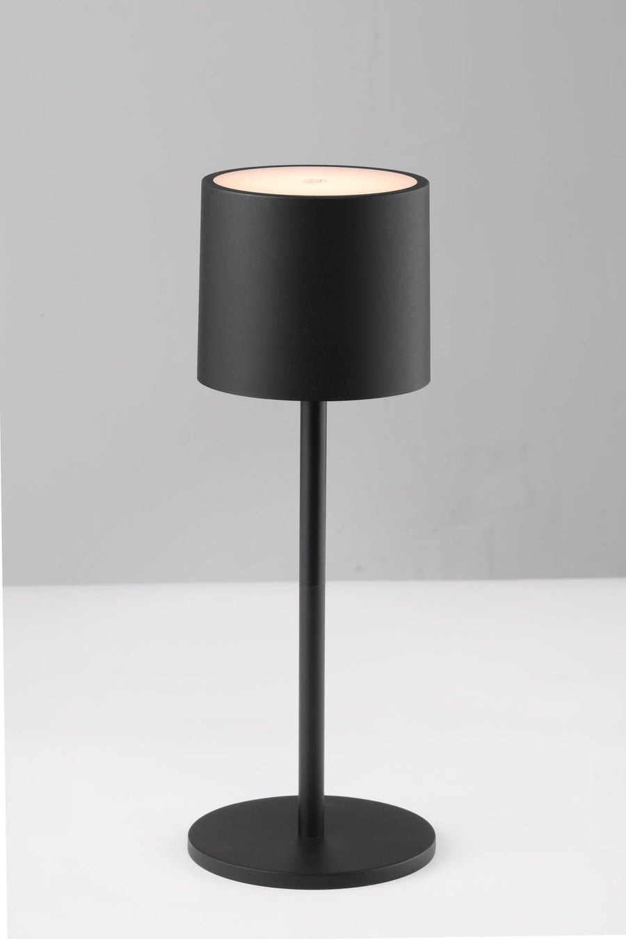 LED's Light Tafellamp op accu - oplaadbaar en draadloos - voor binnen en buiten - 3 kleuren - Zwart Tafellampenen led.gl