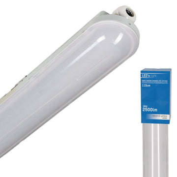 LED's Light Universele LED TL verlichting compleet 120 cm - voor binnen en buiten - 2500 lm TL verlichting led.gl