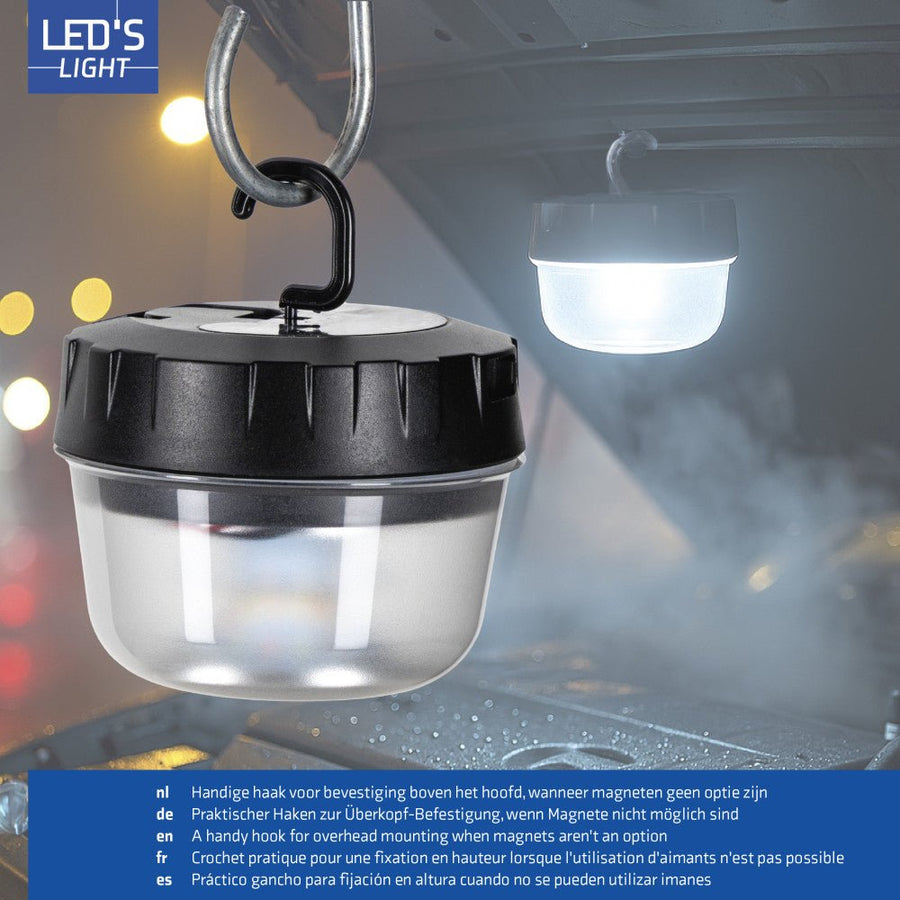 LED's Light WARN-X LED signaal-noodverlichting -5000mAh - IP54 - Amber Noodverlichting led.gl