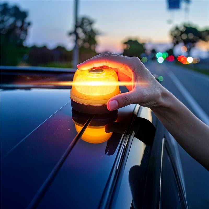 LED's Light WARN-X LED signaal-noodverlichting -5000mAh - IP54 - Amber Noodverlichting led.gl