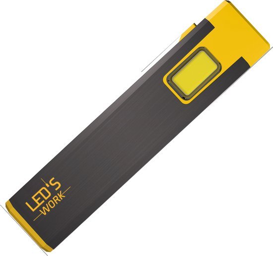LED's Work Compacte LED Mini Zaklamp - Oplaadbaar - 3 verschillende lichtmodi en zoomfunctie Zaklampen led.gl