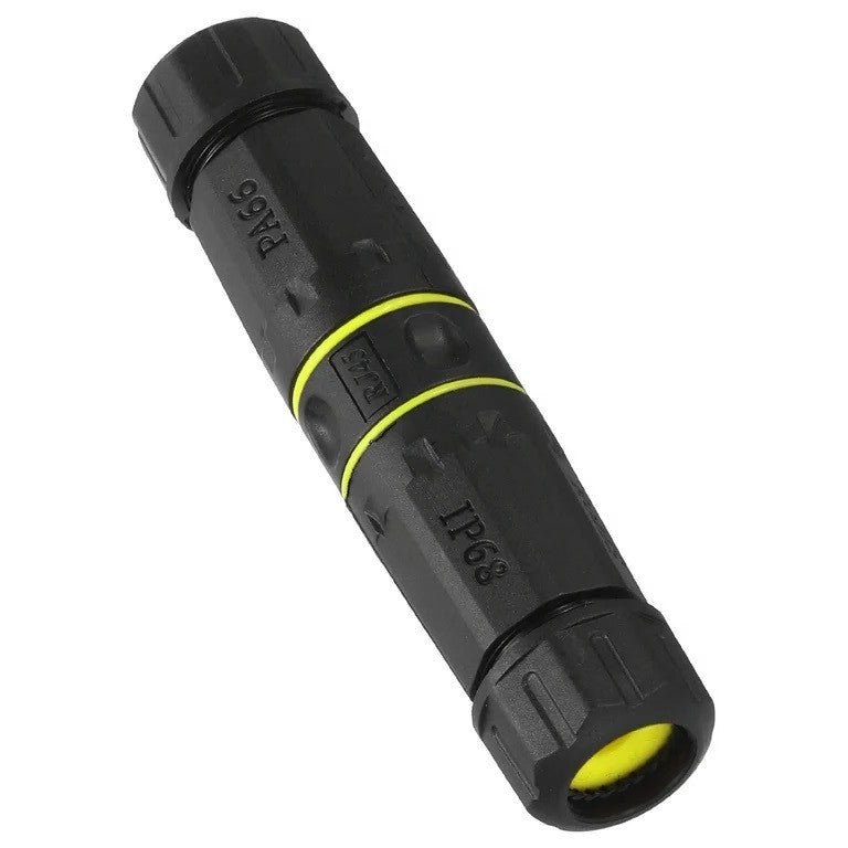 LED's Work Ethernet connector RJ45-connector I-vorm – CAT6A – Ø4,5–7,5 mm kabel – IP68 Kabelverbinders led.gl