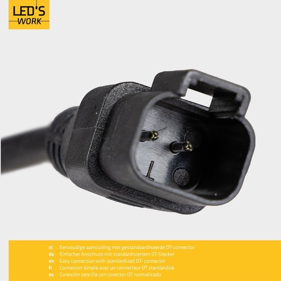 LED's Work LED Schijnwerper voor voertuigen - Geschikt voor tractor, vrachtwagen, auto, bus en schip - 26W Schijnwerpers led.gl