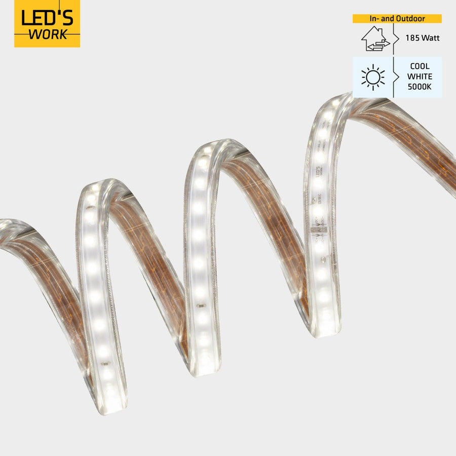 Baanverlichting Paarden of longeerbak Horsewalker Verlichting 25m - Verlengbaar tot 75 meter - 20.000 lm led.gl