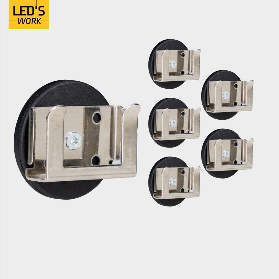 LED's Work LICHTSLANG Accessoire - Magneet - 19mm Ø47mm - Zwart Accessoires led.gl