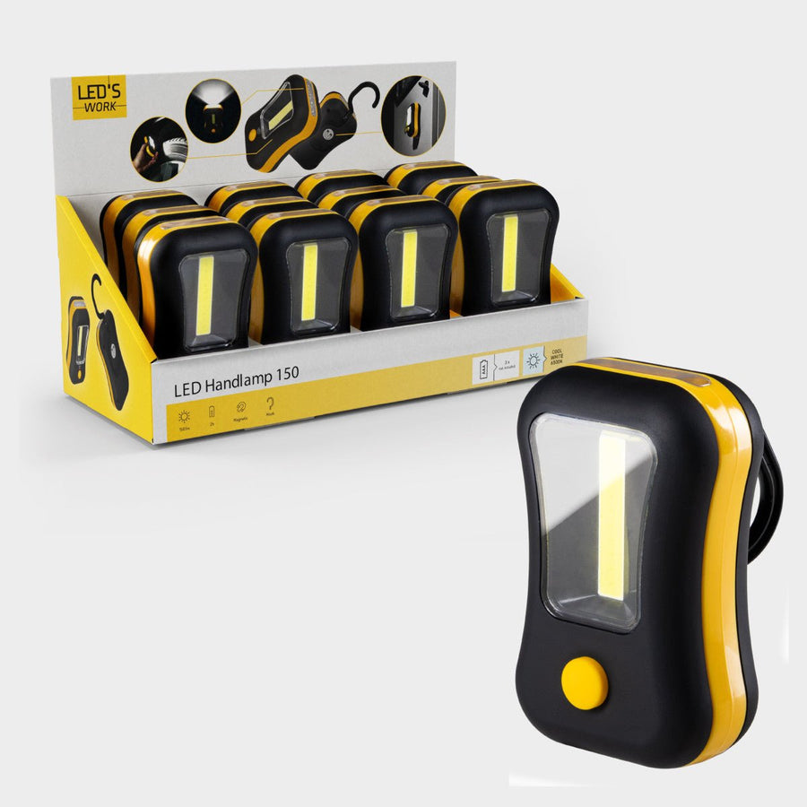 LED's Work MINI Werklamp op batterijen - Draadloos - Werkt op 3 AAA batterijen Bouwlampen led.gl